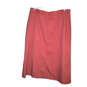 Panther W32-33" Red-Orange/Rust/Terracotta Straight/Pencil Skirt [0255]